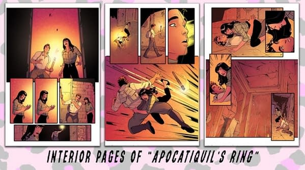 Stephen Mooney's Bettie Page: Tomb Raider Comic With Greg Hildebrandt