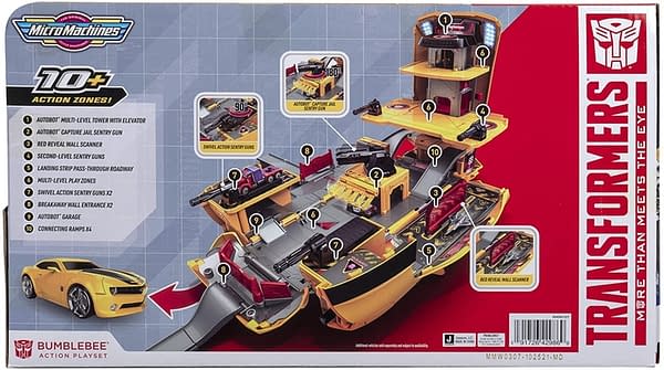 Transformers x Micro Machines Bumblebee Playset Revealed by Jazwares