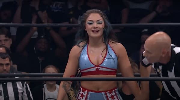 Skye Blue is victorious on AEW Rampage