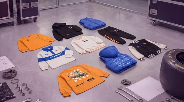 McLaren Racing Reveals Sonic the Hedgehog Apparel Collection