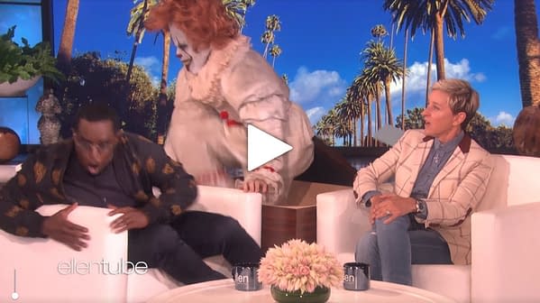 Pennywise Scares the Hell out of Sean "Diddy" Combs on 'Ellen'