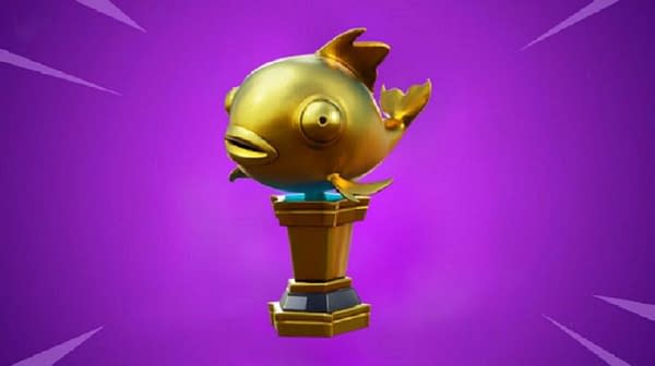"Fortnite's" Rare Mythic Goldfish Trophy Just Killed An Unsuspecting Player