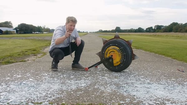 Colin Furze Creates A Real Version Of Junkrat's RIP-Tire From "Overwatch"