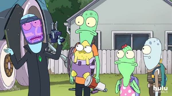 Justin Roiland takes us behind the scenes of Solar Opposites, courtesy of Hulu.