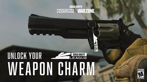 A look at the Call Of Duty League Exclusive Charm from Infinity Ward.