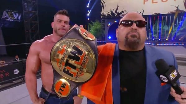 Taz revived the FTW Championship at AEW Dynamite: Fyter Fest Night 2