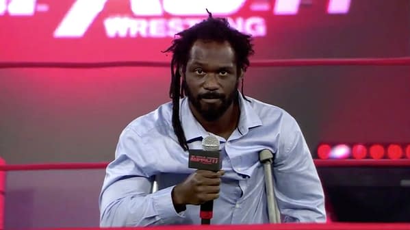 Rich Swann cuts a promo to close out Impact Wrestling on 8/4/2020
