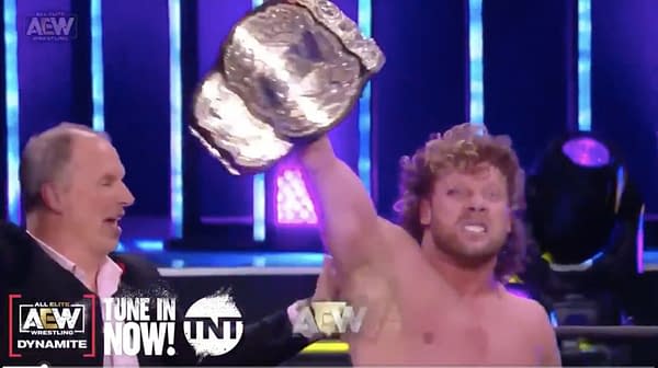 Kenny Omega won the AEW Championship from Jon Moxley on Dynamite: Winter is Coming, with help from Impact Wrestling's Don Callis