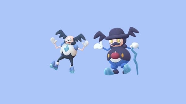 Galarian Mr. Mime and Mr. Rime in Pokémon GO. Credit: Niantic