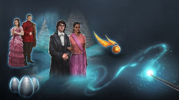 12 Tasks of Christmas promo in Harry Potter: Wizards Unite. Credit: Niantic