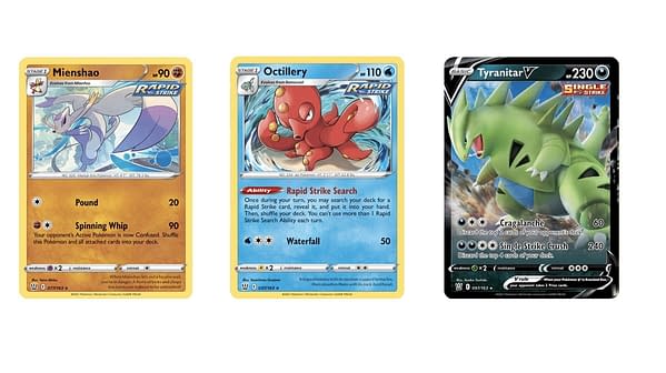 Battle Styles cards. Credit: Pokémon TCG