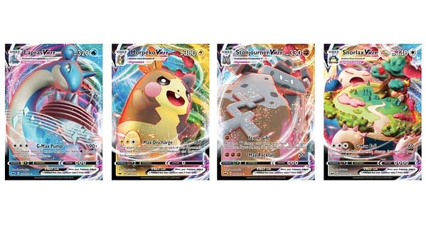 The Pokémon VMAX Cards of Sword & Shield. Credit: Pokémon TCG