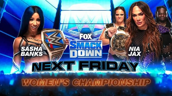 Nia Jax will challenge Sasha Banks for the Smackdown Women's Championship next week.