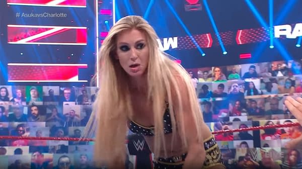 Charlotte Flair had a bad night on WWE Raw this week... but not as bad as the official she beat the crap out of.