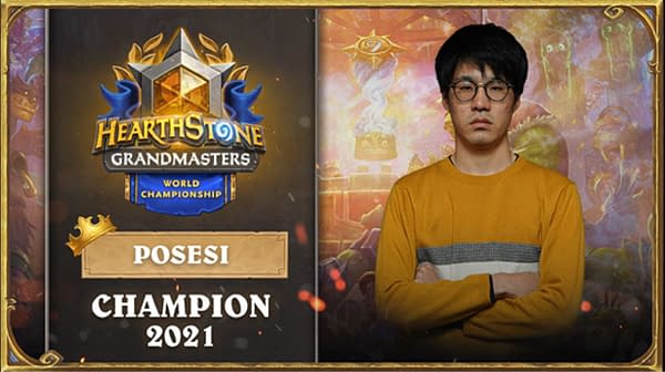 Posesi Is The New Hearthstone 2021 World Champion