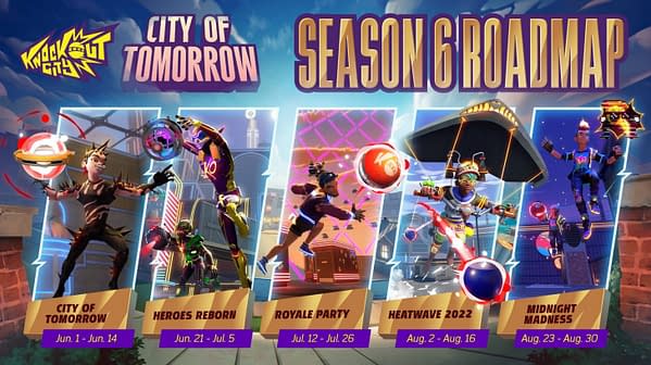 Knockout City's Season 6: City Of Tomorrow Is Available Today
