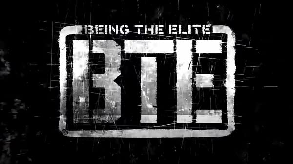 The logo for Being The Elite [title screen screencap]