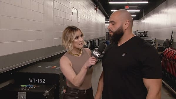 Miro appears backstage on AEW Dynamite