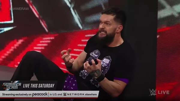 Finn Balor appears on WWE Raw