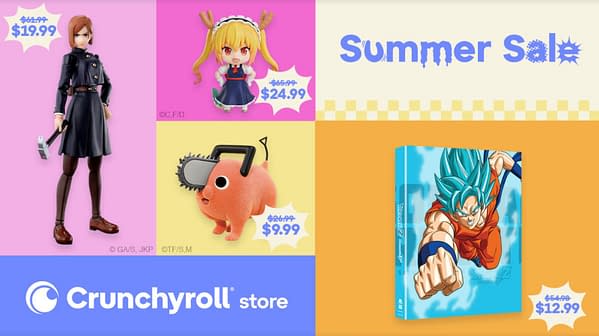 Crunchyroll Summer Sale Starts Now, Offers Figurines, Clothes, Media