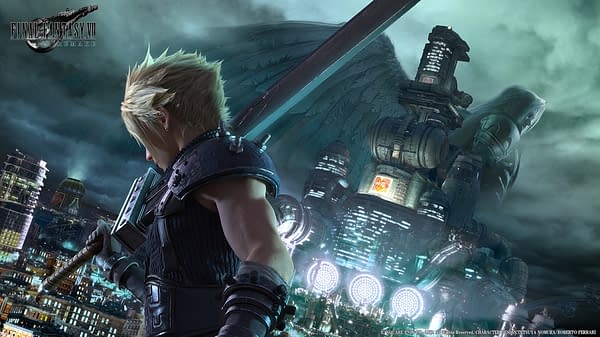 Final Fantasy 7 Remake VII city pose