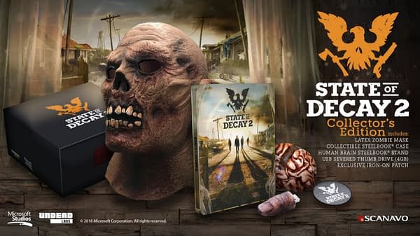 State of Decay 2 Collector's Edition Comes with Zombie Mask