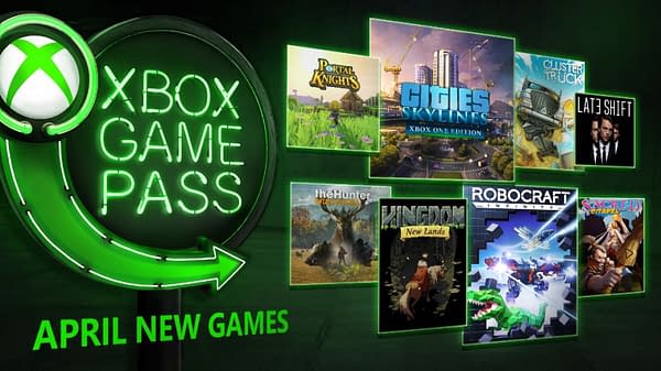 Eight Games Revealed for Xbox Game Pass in April