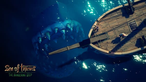 The Megalodon Shark is Now Terrorizing Sea of Thieves Players