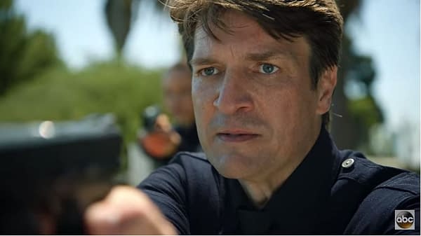 ABC's Rookie Preview Highlights Nathan Fillion's Nervous "New Blood" Cop