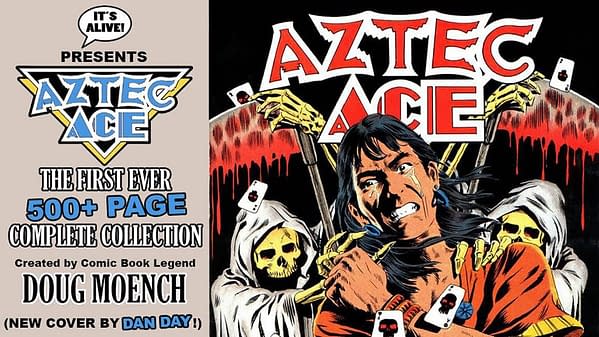 Doug Moench's Aztec Ace Collected for the First Time by It's Alive! on Kickstarter