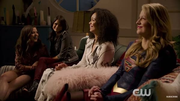 cw supergirl charmed powers teaser