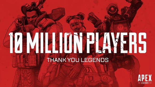 Apex Legends Surpassed the 10 Million Player Mark in Just 72 Hours