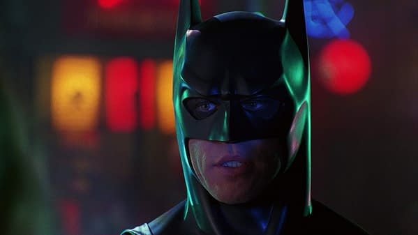 Val Kilmer as Batman in Batman Forever. Image courtesy of Warner Bros