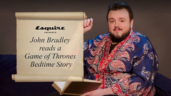 'Game of Thrones' Storytime with John Bradley (Samwell Tarly)