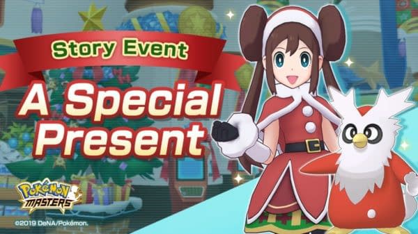 "Pokémon Masters" Receives A Holiday Event With Decorations