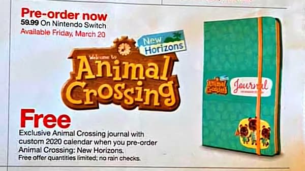 Snag a Special Journal with "Animal Crossing: New Horizons" at Target