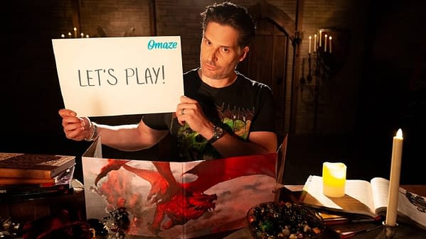 You could play D&D With Joe Manganiello if you donate to Make-A-Wish, courtesy of Wizards of the Coast.