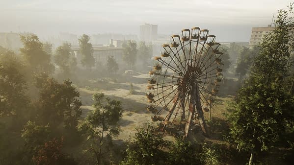 A look at the improved Pripyat area, courtesy of The Farm 51.