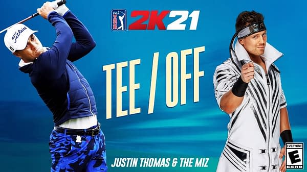I came to play! The Miz chats with Justin Thomas, courtesy of 2K Games.