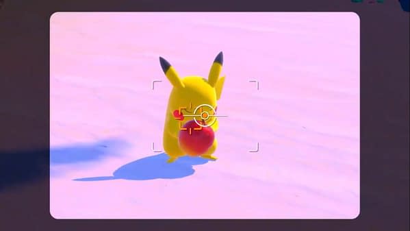 A screencap from the New Pokémon Snap game on Nintendo Switch, release date still to be determined.