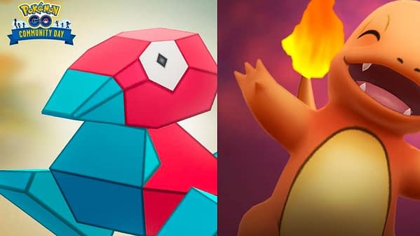 Porygon and Charmander Win Pokémon GO Community Day Vote. Credit: Niantic