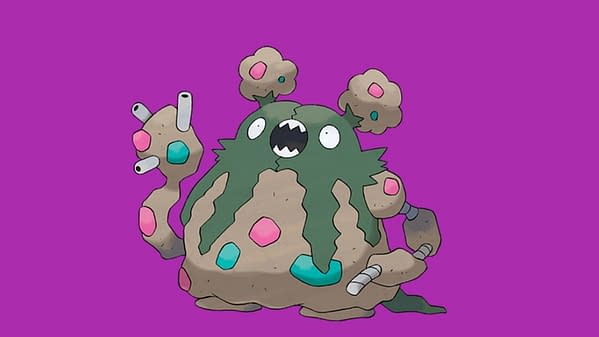 Garbodor Raid Guide for this trash that you may grow to love. Credit: The Pokémon Company