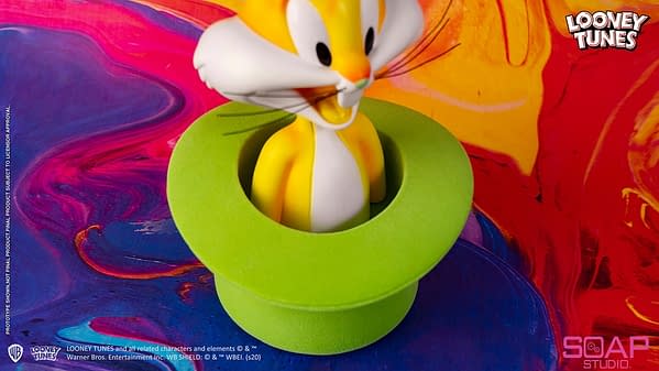 Bugs Bunny Gets a Colorful Pop-Art Statue From Soap Studio