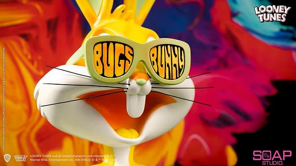 Bugs Bunny Gets a Colorful Pop-Art Statue From Soap Studio