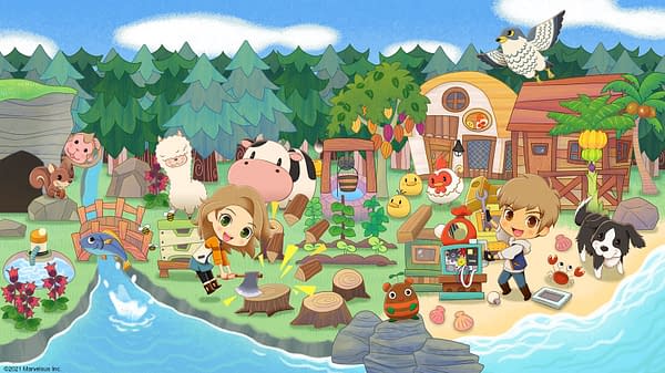 How will you manage your farm in Story Of Seasons: Pioneers Of Olive Town? Courtesy of XSEED Games.