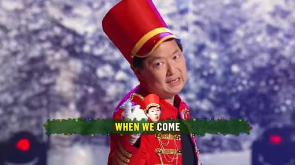 The Masked Singer has a holiday special this week (Image: FOX screencap)