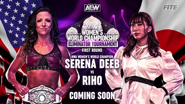 Former AEW Womens Champion Riho will return to face Serena Deeb in AEW's upcoming Womens World Championship Eliminator Tournament