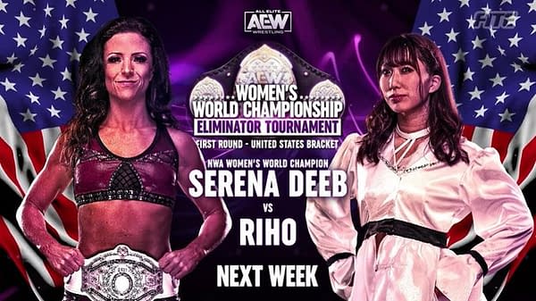 Serene Deeb will challenge Riho in the second match of the American side of the Women's World Championship Eliminator Tournament.