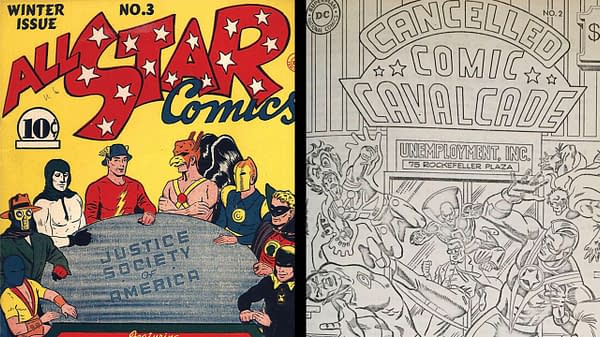 All-Star Comics #3 and Cancelled Comic Cavalcade #2 from upcoming ComicConnect auctions.