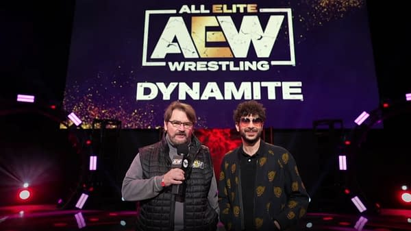 Tony Schiavone and Tony Khan appear on Impact Wrestling to promote AEW Dynamite